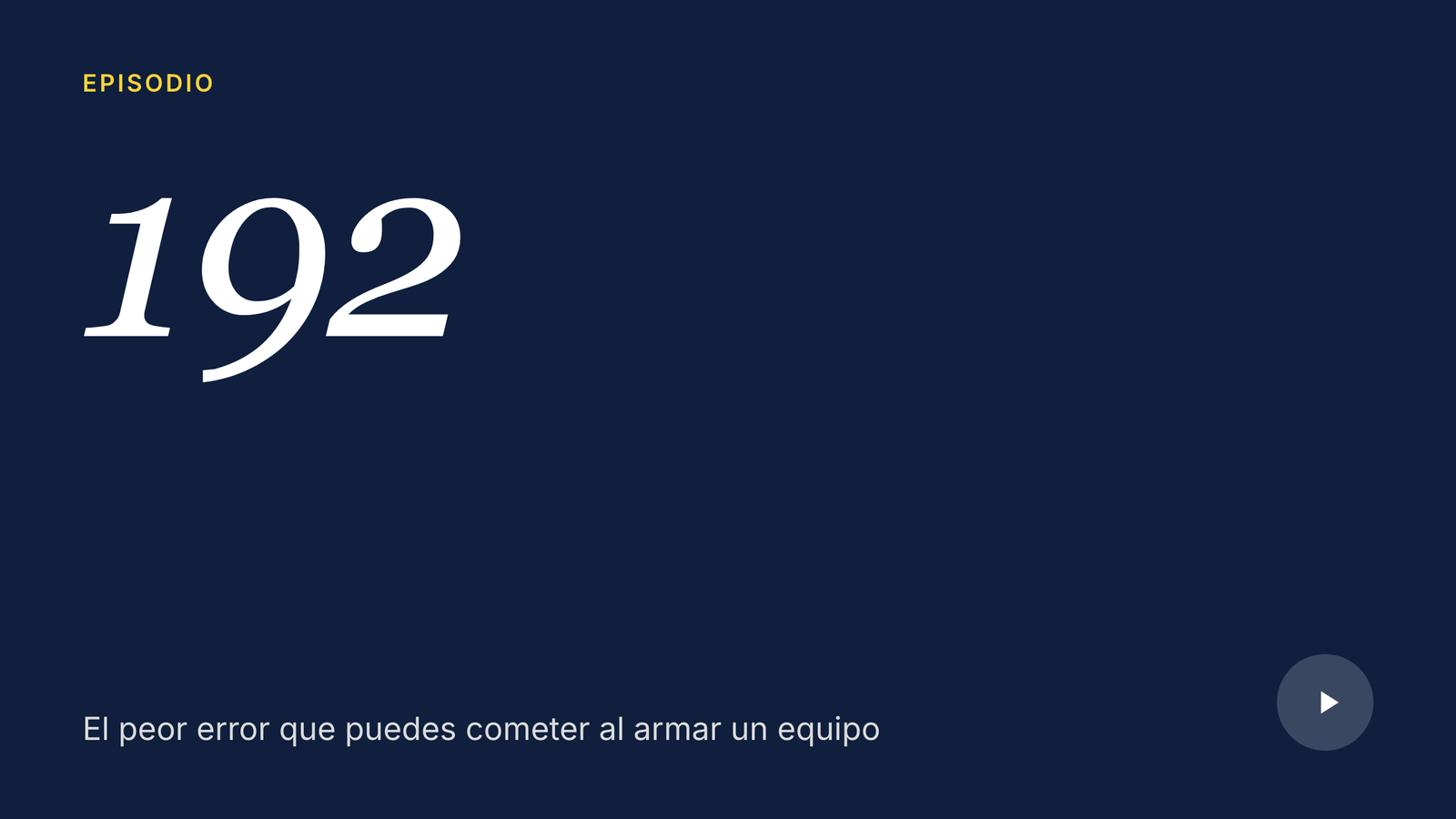 Podcast del track 1